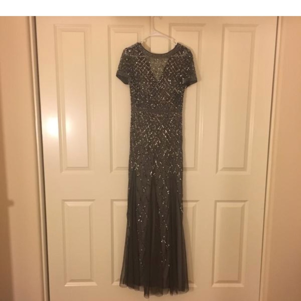 Adrianna Papell gown. Worn once. - Picture 5 of 7